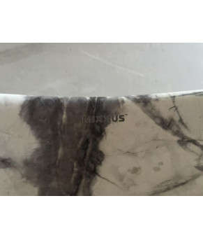 Раковина накладная MIXXUS PREMIUM WAVE-0106 MARBLE 620х360х160mm (MP6560)