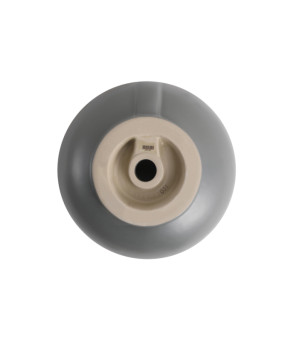 Раковина накладная Mixxus Premium TOPPER-0201 GRAY 410x410x165mm с переливом (MP6649)