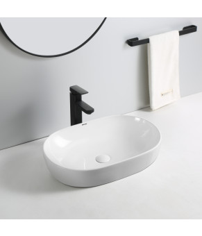 Раковина накладная MIXXUS PREMIUM ELLIPSE-0105 600х400х150mm (MP6563)