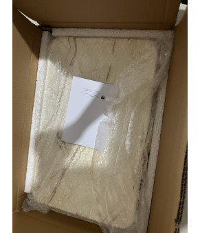 Накладная раковина Mixxus Premium QUADRO-0208 MARBLE 480х315х140mm с переливом (MP6518)
