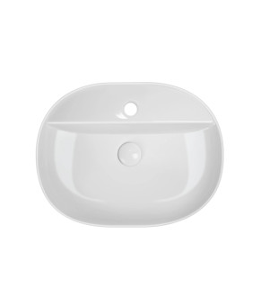 Раковина накладная Mixxus Premium ELLIPSE-0203 510х375х120mm с отверстием под смеситель (MP6678)