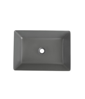 Накладная раковина Mixxus Premium QUADRO-0108 GRAY 550x390x145mm (MP6652)