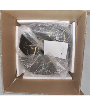 Раковина накладная MIXXUS PREMIUM WAVE-0201 MARBLE 430х430х150mm с отверстием под смеситель (MP6536)