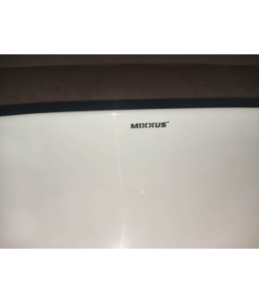 Раковина накладная Mixxus Premium DIVERSE-0112 WHITE-BLACK 455х325х135mm (MP6542)