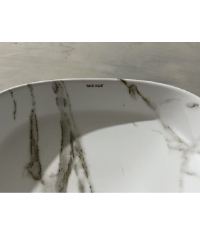 Раковина накладная Mixxus Premium DIVERSE-0104 MARBLE 370х370х135mm (MP6537)