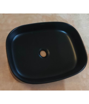 Раковина накладная Mixxus Premium BEVEL-0103 BLACK 510х370х120mm (MP6520)