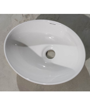 Раковина накладная Mixxus Premium ELLIPSE-0107 345х265х120mm (MP6525)
