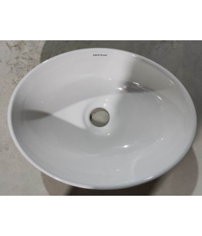 Раковина накладная Mixxus Premium ELLIPSE-0107 345х265х120mm (MP6525)