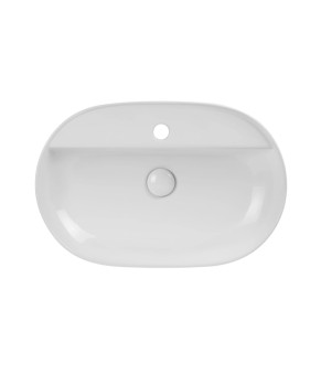 Накладная раковина Mixxus Premium ELLIPSE-0204 600х380х115mm с отверстием под смеситель (MP6679)