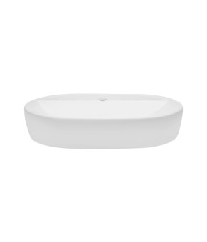 Накладная раковина Mixxus Premium ELLIPSE-0204 600х380х115mm с отверстием под смеситель (MP6679)