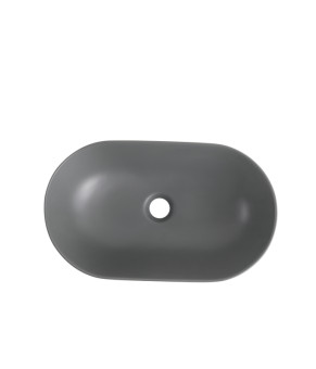 Раковина накладная Mixxus Premium ELLIPSE-0109 GRAY 500x300x140mm (MP6653)