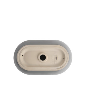 Раковина накладная Mixxus Premium ELLIPSE-0109 GRAY 500x300x140mm (MP6653)