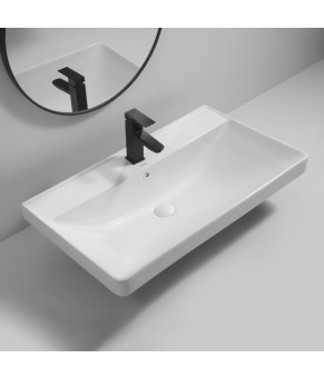 Раковина меблева MIXXUS PREMIUM STYLE-1503 800х480мм з отвором під змішувач та переливом (MP6500)