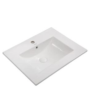 Раковина меблева Mixxus Premium CUBIC-1501 610х460х170mm з отвором під змішувач та переливом (MP6495)