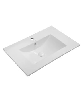 Раковина меблева Mixxus Premium CUBIC-1502 710х460х170мм з отвором під змішувач та переливом (MP6496)