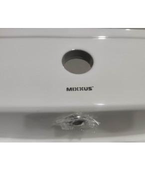 Раковина меблева Mixxus Premium CUBIC-1502 710х460х170мм з отвором під змішувач та переливом (MP6496)