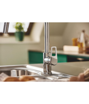 Однорычажный смеситель для кухни Grohe BauLoop New (30543000)
