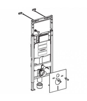 Инсталляция Geberit Duofix Plattenbau 111.362.00.5