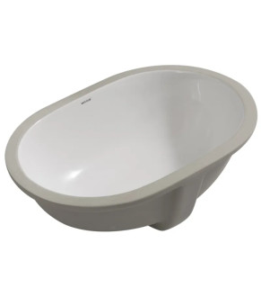 Раковина встраиваемая под столешницу MIXXUS PREMIUM ELLIPSE-1701 570х385х205mm с переливом (MP6566)