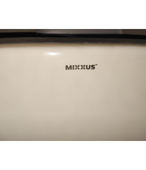 Раковина встраиваемая под столешницу MIXXUS PREMIUM ELLIPSE-1701 570х385х205mm с переливом (MP6566)