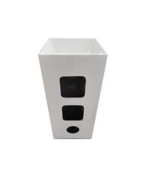Раковина моноблок MIXXUS PREMIUM QUADRO-1101 410х410х850mm (MP6574)