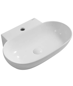Раковина подвесная MIXXUS PREMIUM DIVERSE-0201 560х390х125mm с отверстием под смеситель (MP6510)