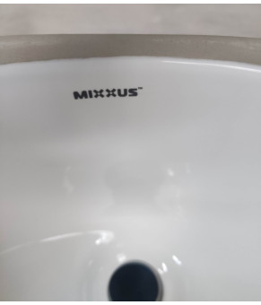 Раковина встраиваемая под столешницу MIXXUS PREMIUM TOPPER-1701 495х405х205mm с переливом (MP6568)