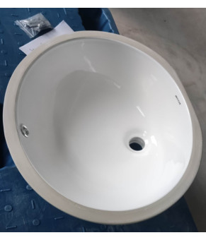 Раковина встраиваемая под столешницу MIXXUS PREMIUM TOPPER-1701 495х405х205mm с переливом (MP6568)