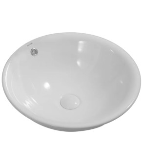 Раковина врізна MIXXUS PREMIUM TOPPER-1601 470х470х180mm з переливом (MP6571)