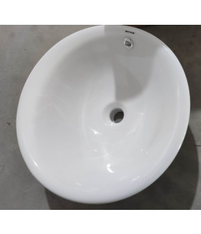 Раковина врізна MIXXUS PREMIUM TOPPER-1601 470х470х180mm з переливом (MP6571)