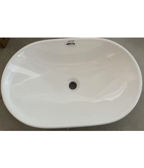Раковина врезная на столешницу Mixxus Premium ELLIPSE-1601 600х400х190mm с переливом (MP6569)