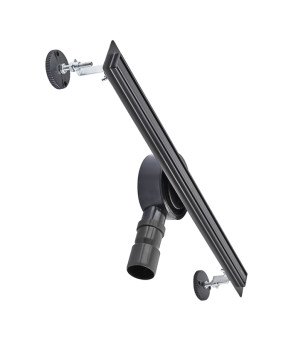 Душевой трап Mixxus Drain-05-60-Slim Black SUS304 30x600 мм (Чёрный) (MI6169)