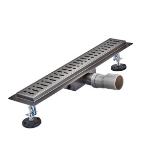 Душевой трап Koer FD35-70x500-Graphite Нержавеющая сталь SUS304 Графит (AC0657)