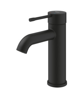 Смеситель для раковины Grohe Essence S-Size однорычажный черный матовый (24172KF1)