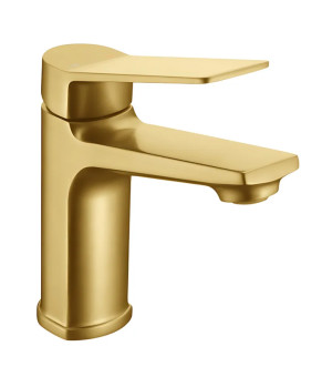 Смеситель для умывальника Mixxus Wilson 001 Brushed Gold (MI7128)