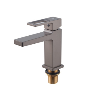 Смеситель для умывальника Haiba Kant 001 Graphite (HB9664)