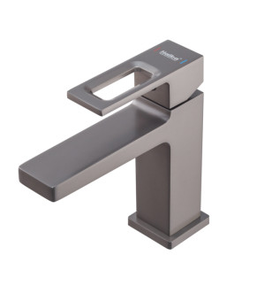 Смеситель для умывальника Haiba Kant 001 Graphite (HB9664)