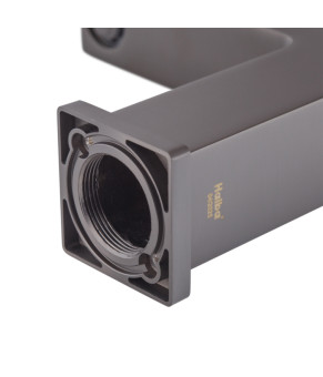 Смеситель для умывальника Haiba Kant 001 Graphite (HB9664)