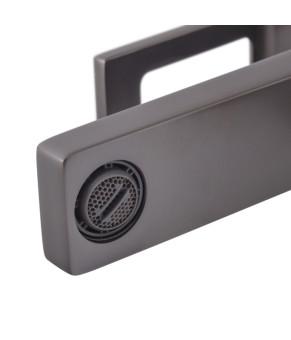 Смеситель для умывальника Haiba Kant 001 Graphite (HB9664)