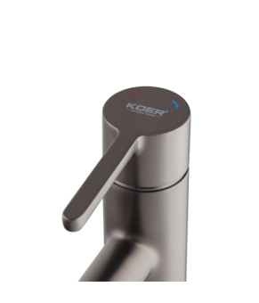 Смеситель для умывальника Koer KB-10029-07 Графит (KR5495)