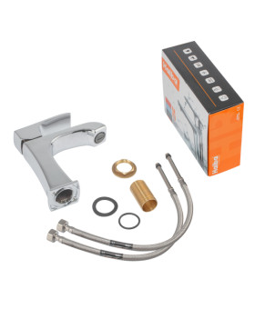Смеситель для умывальника Haiba Monaco 001 Nut (HB9651)