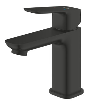 Однорычажный смеситель для раковины Grohe Cubeo S-размера Черный матовый (1016992430)