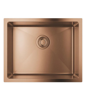 Мойка для кухни Grohe под столешницу 550 x 450 мм, 1 чаша, матовая бронза (31574DL1)