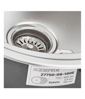 Мойка ZERIX Z7750-08-180E (SATIN) (ZM0596)