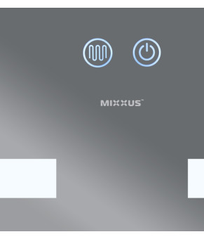 Зеркало Mixxus HARD MR07-50x80 с LED Touch, Anti-fog, димером, регулятором яркости (MX9992)