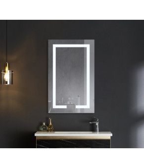 Зеркало Mixxus HARD MR07-50x80 с LED Touch, Anti-fog, димером, регулятором яркости (MX9992)