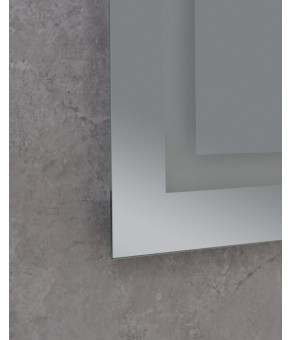 Зеркало Mixxus HARD MR07-50x80 с LED Touch, Anti-fog, димером, регулятором яркости (MX9992)