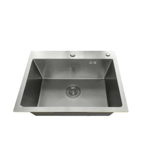 Кухонная мойка Mixxus MH5843 Micro Decor SS Color (3.0/0.8) из нерж. стали (цвет нерж.) (MI8216)