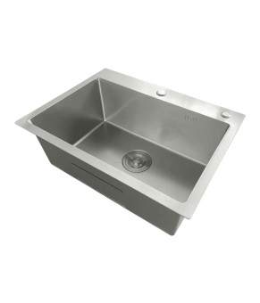 Кухонная мойка Mixxus MH5843 Micro Decor SS Color (3.0/0.8) из нерж. стали (цвет нерж.) (MI8216)