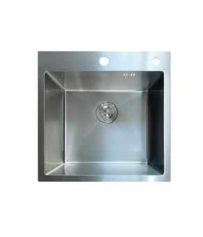 Мойка Mixxus MH5050 Micro Decor SS Color (3.0/0.8) из нерж. стали (цвет нержавейка) (MI8212)